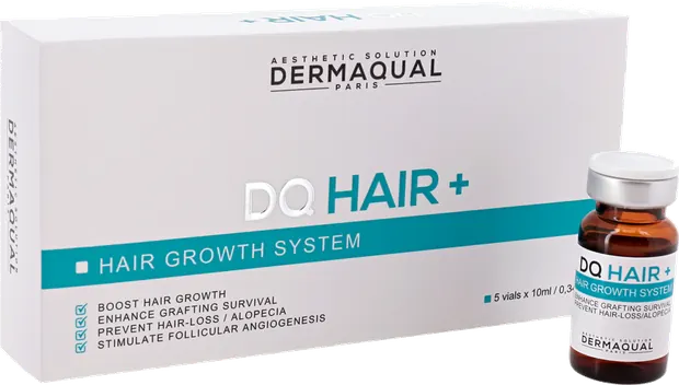 DQ HAIR + (Διάλυμα για το τριχωτό της κεφαλής)