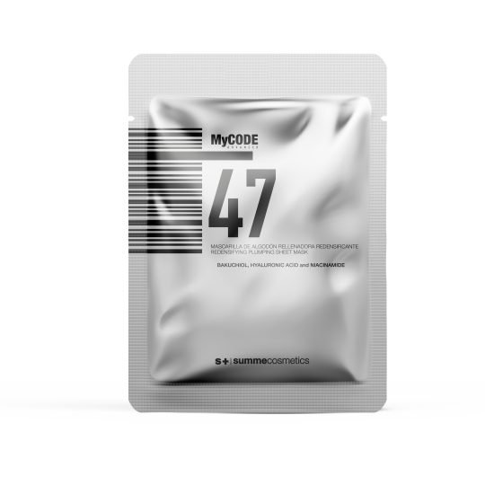 47 REDENSIFYING PLUMPING SHEET MASK (Υφασμάτινη μάσκα προσώπου σε φακελάκι)